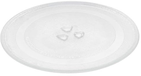 SHOWERORO Mikrowellenteller Glas Ersatzplatte Mikrowelle Ersatz-drehteller Passend Für Viele Modelle Rutschfest Langlebig