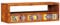 VidaXL Meuble TV Mural Multicolore 90x30x30 Bois Massif d'acacia, Meuble TV, Buffet TV, Meuble multimédia, Banc TV, Meuble HiFi