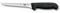 Victorinox Fibrox Cuchillo deshuesador, cuchillo de cocina afilado para todo tipo de carne, 15 cm, hoja recta, rígido, acero inoxidable, negro