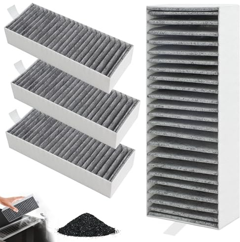 4 Stk Dunstabzugshaube Aktivkohlefilter für Siemens HZ9VRCR0 17004796/ Bosch HEZ9VRUD0 17004811/ Neff Z821VR0 17004806/ Gaggenau CA282111/ Constructa CCZ9VRCRCR0, Clean Air Umluftersatzfilter Zubehör