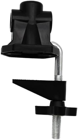 Replacement Heavy Duty Desk Clamp Base Adjustable for Microphones Arm Table Lamp Mount Holder Metal Clip Light