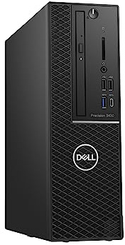 Dell Precision 3430 SFF Desktop Computer, Intel Core i7-8700T, 8 GB di RAM, SSD da 256 GB, Wi-FI, Bluetooth, tastiera US QWERTY, Windows 11 Pro (ricondizionato)