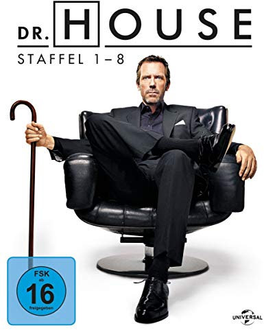 Dr. House - Die komplette Serie [Blu-ray]: Staffel 1-8