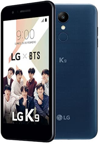 LG K9 Smartphone (12,7 cm (5,0 zoll) Display, 16 GB Speicher, Android 7.1.2) Moroccan Blue
