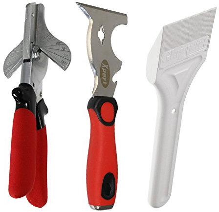 Multi-Function Knife & Universal Stanley-Type Mitre Shears Plus Paddle Glazing/Delglazing UPVC Window/Door Tool Kit