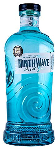 Hinch Ninth Wave Irish Gin | 43% ABV | 70cl | Premium Handcrafted Award Winning Irish Gin
