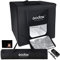 GODOX LSD60 Mini Tente de Studio de Photographie LED 60 x 60 x 60cm Double LED Light Boards Studio Box pour la Prise de Vue Photographique (LSD60)