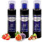 Crema Trio Erdbeere/Feige/Haselnuss 3 x 0,26L 3% Säure dickflüssig & konzentriert Balsam Essig Creme Balsamico Fruchtbalsamico