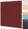 Lamellenvorhang nach Maß Vertikaljalousie 89 mm für Tür und Fenster viele Farben Maßanfertigung Wand- und Deckenmontage Jalousie Lamellen Rollo (Breite 100,1-120 cm x Höhe 260,1-280 cm, Weinrot)