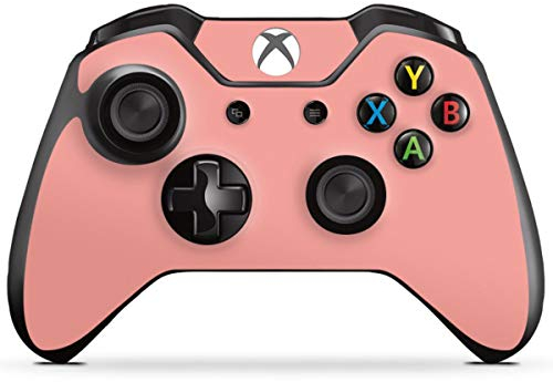 DeinDesign Skin kompatibel mit Microsoft Xbox One Controller Folie Sticker rosa Farbe Pastell