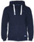 ROCK-IT Apparel® Herren Premium Kapuzenjacke Zipper Hoodie Kapuzen Sweater Jacke Workerhoodie Pullover Hoody Größen S-5XL Farbe Navy Blau M