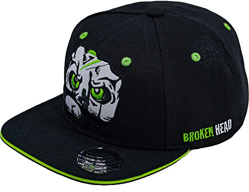 Broken Head Strike Back Cap - Unisex Baseball-Cap mit Stick-Motiv für Damen & Herren - Verstellbar