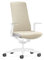 Interstuhl Bürostuhl Pure Interior Edition - Der Schreibtischstuhl der Sich an Gewicht und Bewegung anpasst - ergonomische Smart-Spring Technologie - Made in Germany (1D-Armlehne, Beige | Weiß)