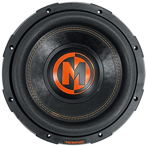 Memphis Audio MJP1022 10 in 1500 Watt MOJO Pro Car Audio Subwoofer DVC 2 ohm Sub, Black