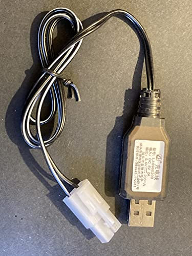 RC 7.2V 250mA Battery USB charger NiCad NiMH - Tamiya connector
