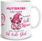 TRIOSK Tasse Muttertag Zwerg mit Beste Mama Spruch lustig Muttertagsgeschenk Oder Ich liebe dich Sprüche Geschenk für Frauen Freundin Geburtstag, Keramik 300ml