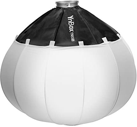 Lechnical YN85Q Lanterna Softbox 85cm/33.5inch Softbox sferica Pieghevole Installazione Rapida Bowens Mount Studio Photography Video Accessorio con Borsa per Il Trasporto