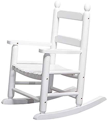 Schaukelstuhl, Relaxstuhl Kinder-Schaukelstuhl aus Holz, Kleinkind-Schaukelstuhl für Jungen und Mädchen im Alter von 2–6 Jahren, Kinder-Schaukelliege für die Veranda des Kindergartens, belastbar mit