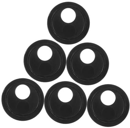 Hemobllo 6 Pezzi Copertura Per Webcam Per Telefono Cellulare, Cover Privacy Per Fotocamera, Protezione Scorrevole in Abs, Compatibile Smartphone, Protezione Contro Agenti Atmosferici, Colore Nero