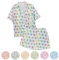 NPSMOPC Summer Pajamas for Girls, Roller Dupes Rabbit Preppy, 2 Piece Button Down Monkey Bunny Shorts Set (Purple,2-3T)
