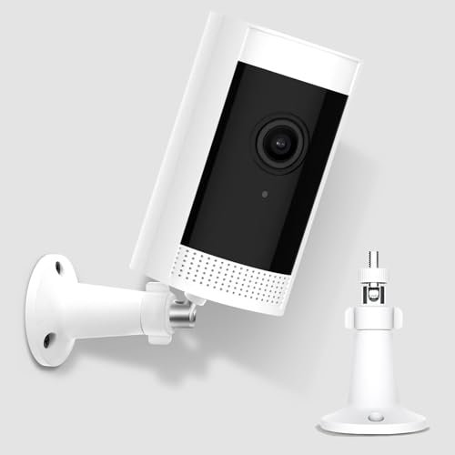 Ring-Kamera-Halterung,Wandhalterung für Ring Stick Up Cam Kamera,Ring Indoor Cam(1st Gen),Arlo Pro 4/3/2,Arlo Ultra,Wyze Cam Pan Kamera, 360 Grad einstellbare Sicherheitshalterung für innen und außen