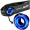 F26 SL M20 x 1 Tuning Fahrrad Kurbelarm Kurbelschraube passend für MTB & Road Hollowtech II Kurbeln I Deore I SLX I XT I XTR I 105 I Ultegra I Dura Ace (Blau)