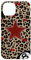 iPhone 14 Star & Cherry 8 Ball Y2K On Cheetah Leopard Print Case