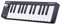 SanfoelekEasykey.25 - Teclado portátil mini controlador MIDI USB de 25 teclas