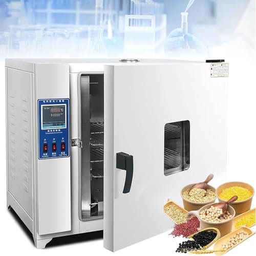 LSBHPPD Table numérique compacte à température constante Four de séchage à Convection par gravité (RT+5-300°C) Four d'incubateur thermostatique pour Laboratoire Industriel Commercial,16L