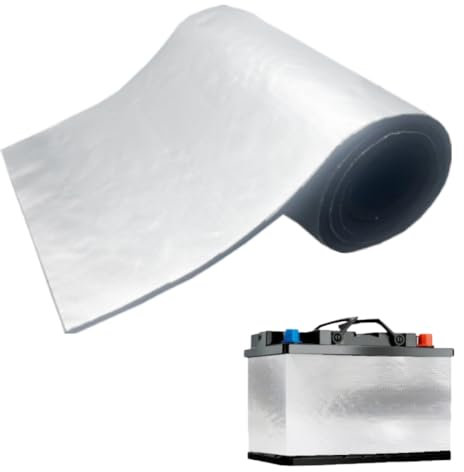 Batteriedecke, Batterie-Isolationsset, 101,6 x 17,8 cm, Batterie, Hitzeschild, extremer Temperaturschutz bei kaltem Wetter und heißem Sommer, für Auto, LKW, Wohnmobil, 1 Stück