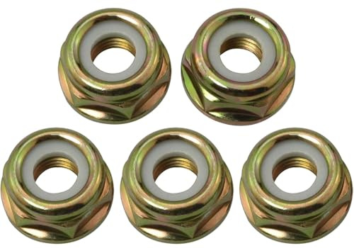 5 PZ Universale Mano Sinistra Dado Lama Filettatura M10 x 1.25 Ricambio per String Trimmer Decespugliatore Testa Gear Blade Case Accessori