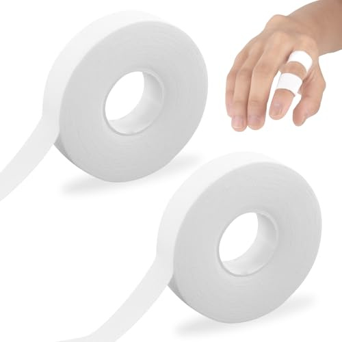 2 Rollen Kletterband 1,5 Cm Breit - Fingertape Sporttape Für Klettern, Bouldern, Fitness, Volleyball, Handball, Medizinisches Klebeband Zur Verletzungsprophylaxe Und Unterstützung Finger Tape