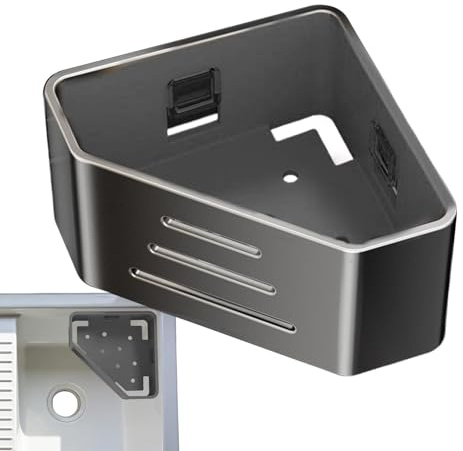 Generisch Porte-éponge - Porte-savon inoxydable - Organiseur de cuisine comme porte-éponge - Convient pour la maison, l'appartement, la salle de bain, le plan de travail de cuisine, le comptoir et le