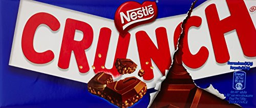 Crunch Chocolat lait et aux Céréales le 2 tablettes de 100 g - Lot de 5