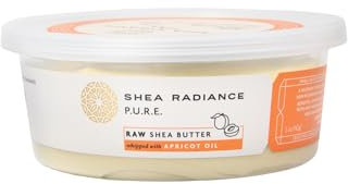 Shea Radiance Shea Butter, Whipped Apricot 5 OZ