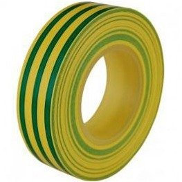 Plymouth NUNEZ 12 - Cinta electrico/a pvc nunez12 20x19x0,15 am/verde