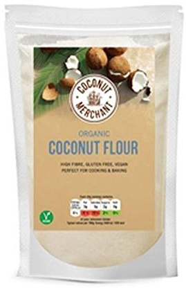 Coconut Merchant Coconut Flour 500g x 4 (Pack of 4)