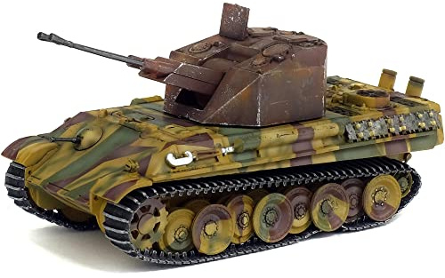 solido – Flakpanzer 341 Coelian – Germany 1945 Car Collectible, 7200510, Green/Brown