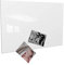 Colours-Manufaktur Magnettafel Magnetwand inkl. 4 Magnete (Weiss, 50 x 80 cm)