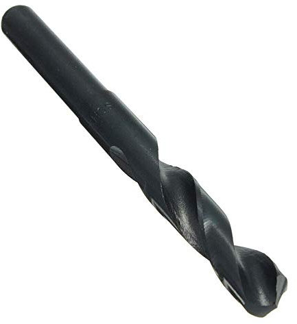 12mm HSS Reduced Shank Drill Bit 1/2 Shank Drill Bit for Steel Wood Machining