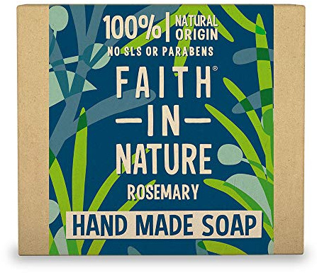 Faith In Nature Rosemary Hand Made Soap, 100 g