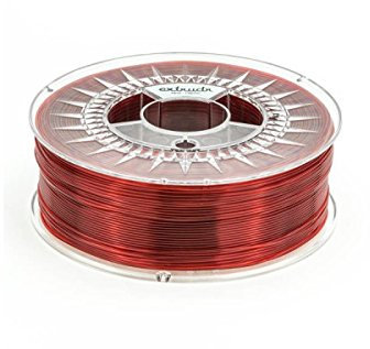 extrudr® PETG 1.75mm 1.1kg transparent red
