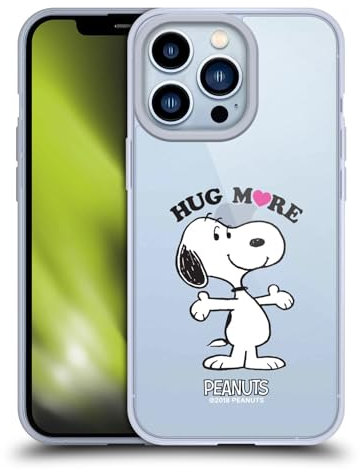 Head Case Designs Offiziell Offizielle Peanuts Mehr Snoopy Umarmung Soft Gel Handyhülle Hülle kompatibel mit Apple iPhone 13 Pro