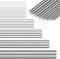 104 Pcs 40 cm Stainless Steel Spring Music Wire, 12 Different Straight Full Hard Spring Steel Wire, 0.3 mm, 0.4 mm, 0.5 mm, 0.6 mm, 0.8 mm, 1 mm, 1.2 mm, 1.4 mm, 1.6 mm, 1.8 mm, 2 mm, 3 mm
