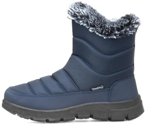 Cotswold Longleat Wellingtons Female Navy Size 8