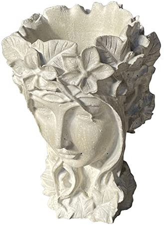 ZGM Betonfigur WALDFEE - handgefertigte Dekoration für Garten und Haus