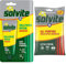 Solvite Wallpaper Repair Adhesive, Wallpaper Paste for Fixing Tears, Seams & Edges & 1591219 All-Purpose Wallpaper Adhesive,Wallpaper Paste hangs up to 5 Rolls (1x92 g Sachet)