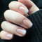 Faux Ongles Court Mouyou,Carré Nude Naturel Gradient Blanc Press on Nails avec Colle à Ongles,Babyboomer Gradient White Acryl Fake Nails …