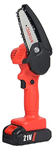 Motosega a Batteria, Sega a Catena Flessibile da 4 Pollici Sega a Catena Portatile Mini Motosega elettrica da 21 V Sega elettrica Ricaricabile con Carica della Batteria per Alberi