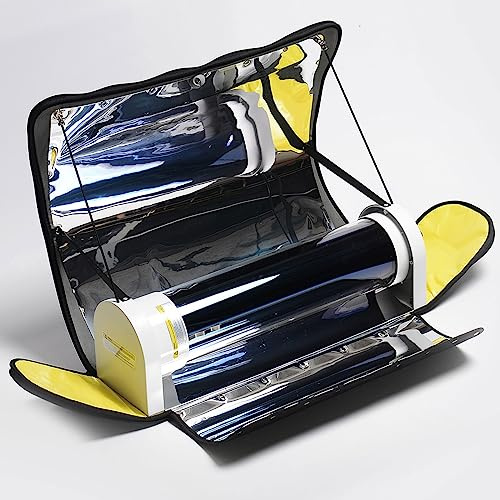 Forno Solare, Forno Portatile, Fornello Solare Di Grande Capacità Da 4,5 Litri, Fornello Da Campeggio Forno All'aperto Con Termometro Adatto Per 2-3 Persone Zaino, Escursionismo, Viaggi, Famiglia